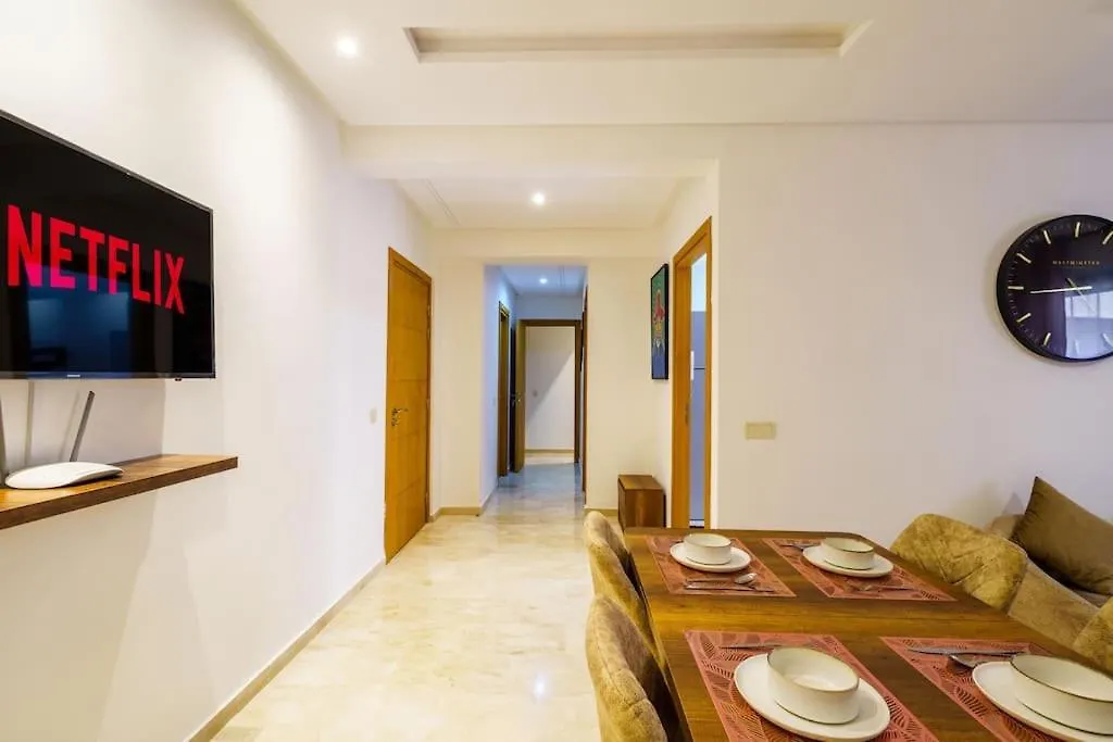 Apartment Luxury Appartement Cosy 2Br City Center Secure Parking Wifi Marrakesh